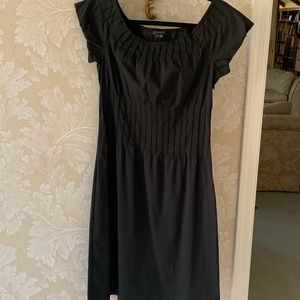 Theory a line black dress size 8